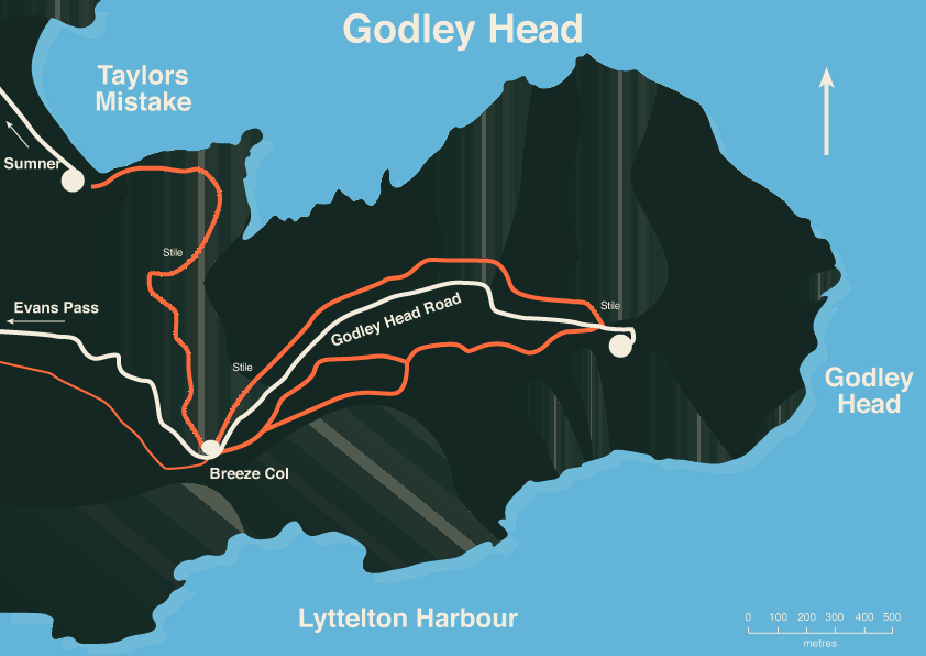 godleyhead map