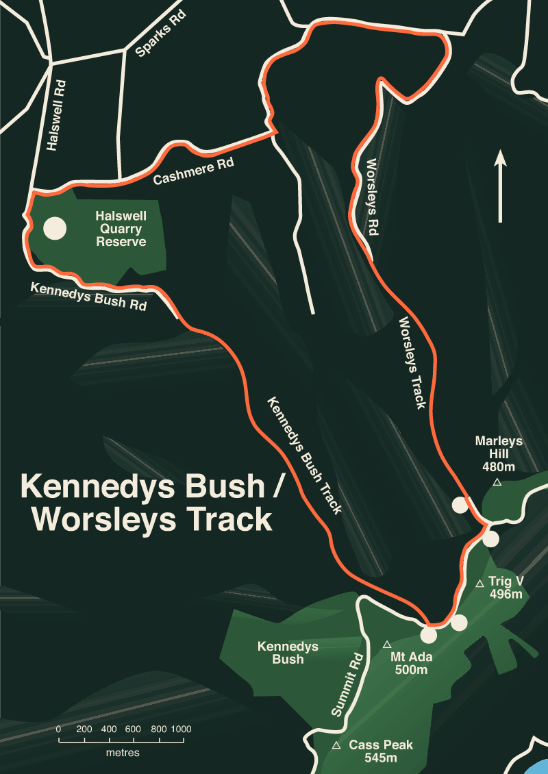 kennedys worsleys map