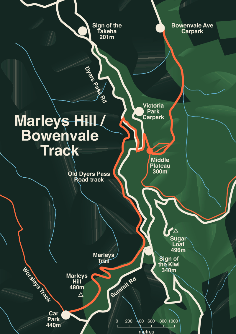 marleys bowenvale map