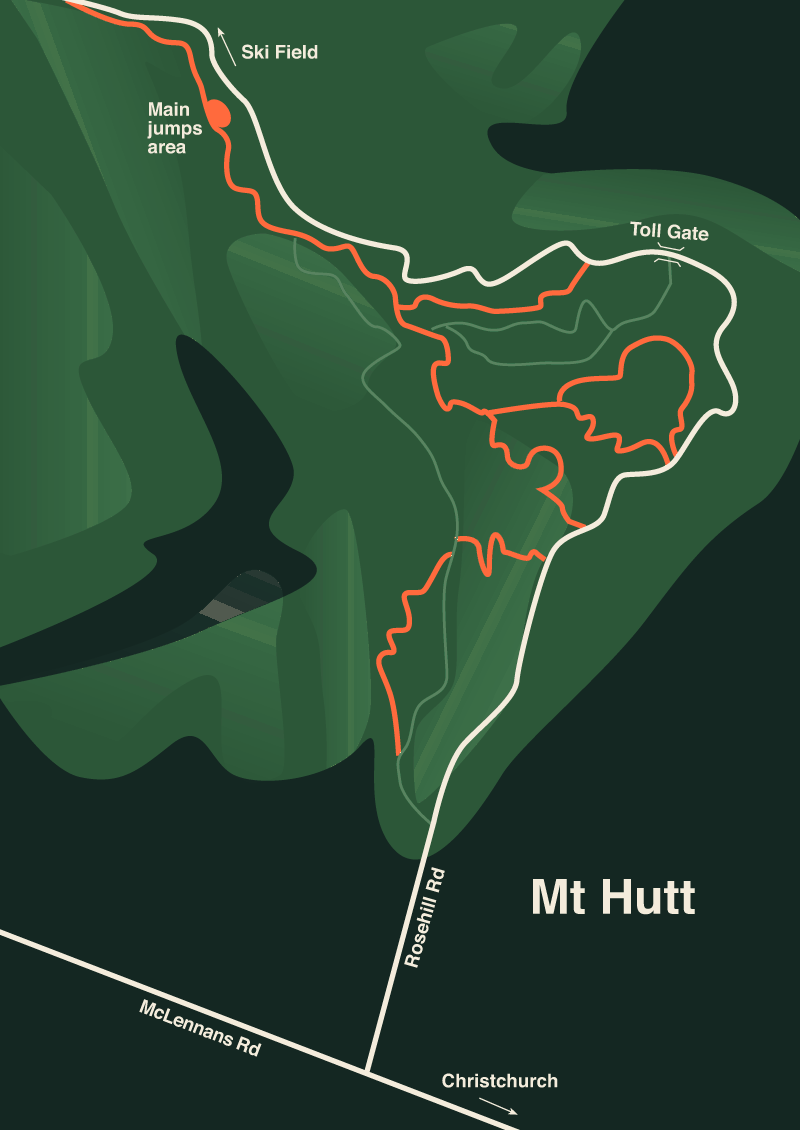 mt hutt map