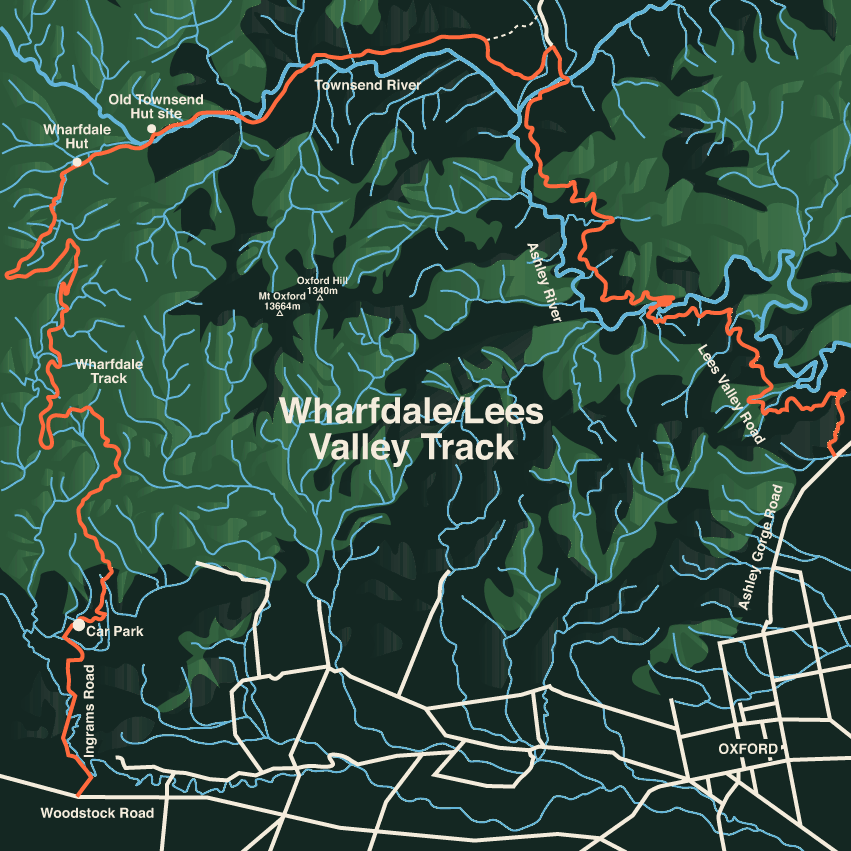 wharfdale map